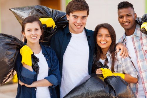 Recycling facilities processing waste materials